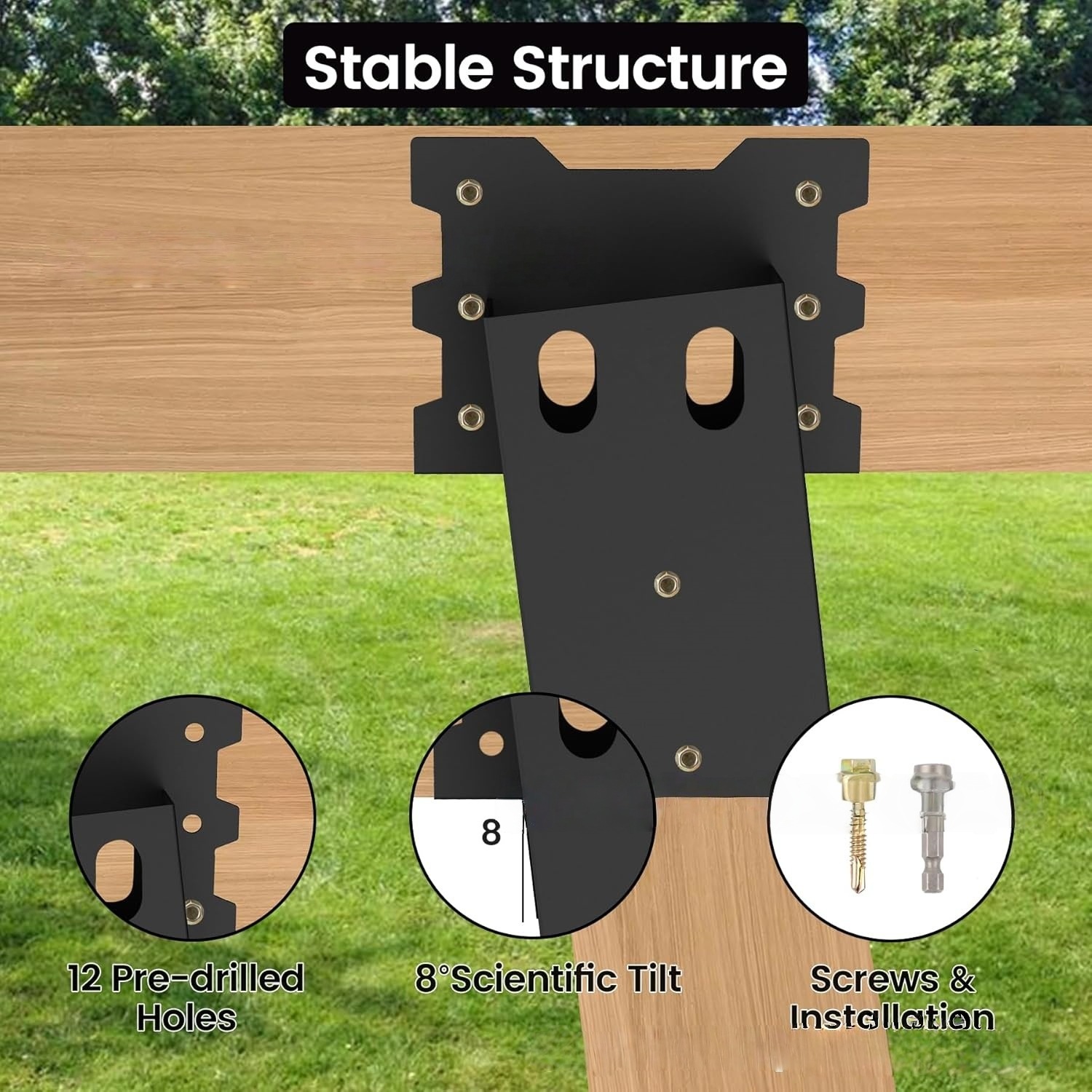 Outdoor Hunting House - Foreign Trade Deer Rack Bracket Heavy