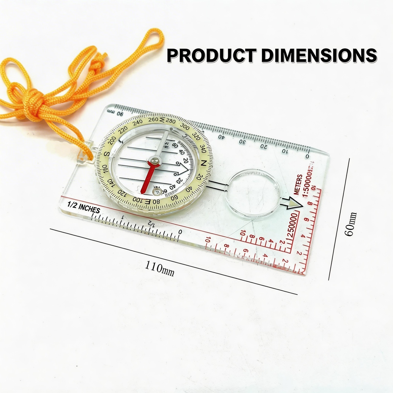 Durable Map Reading Compass wi - Outdoor Hunting Guide のレビューと価格