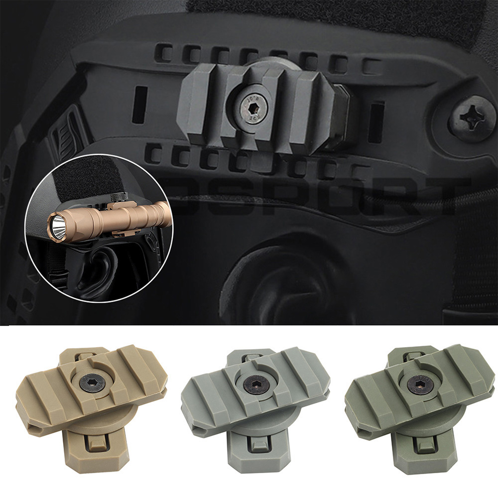 2pcs Tactical Helmet Side Rail - Outdoor Hunting Guide のレビューと価格