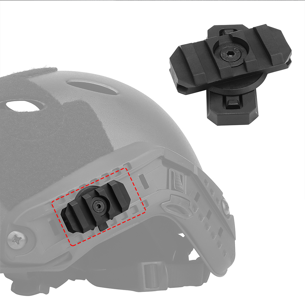 2pcs Tactical Helmet Side Rail - Outdoor Hunting Guide のレビューと価格