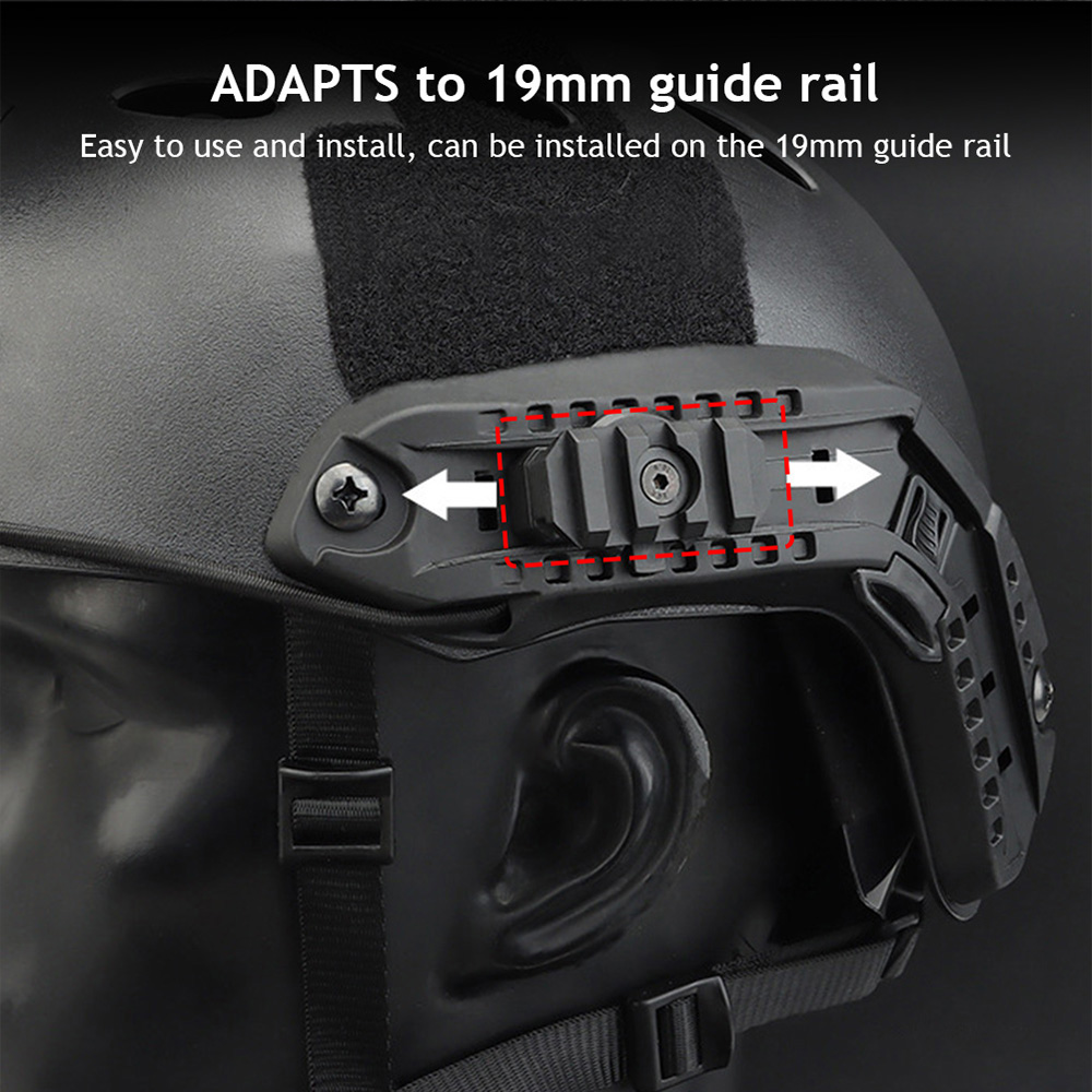 2pcs Tactical Helmet Side Rail - Outdoor Hunting Guide のレビューと価格