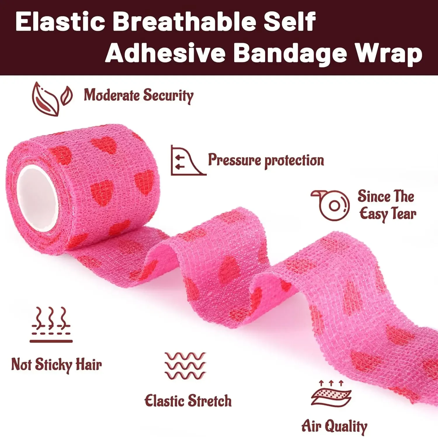 Elastic Wrap Tape Army Adhesiv - Hunting Outdoor Tattoos のレビューと価格