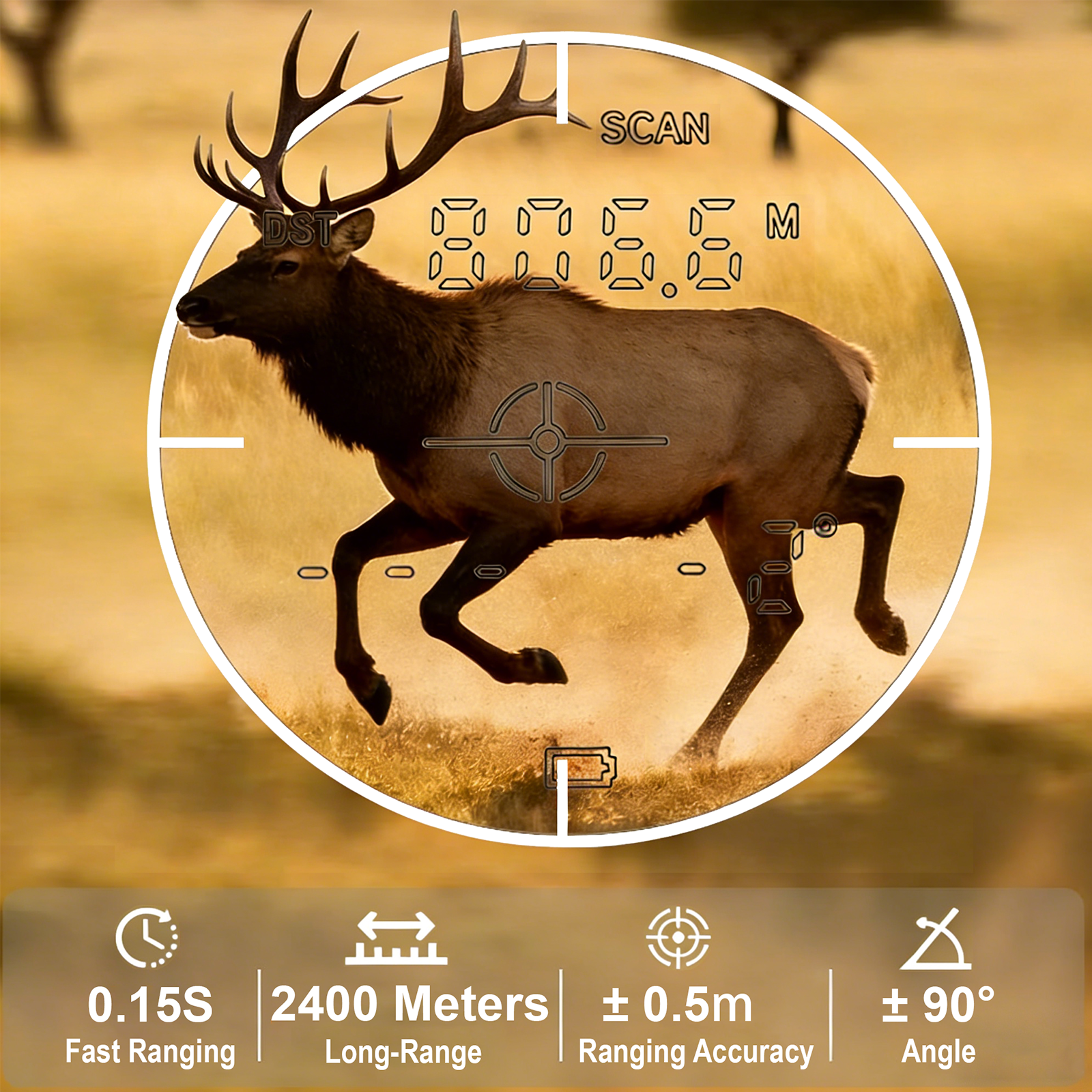 BOSHIWEI 10x42 HD Laser Rangef - Hunting Outdoor Jobs のレビューと価格