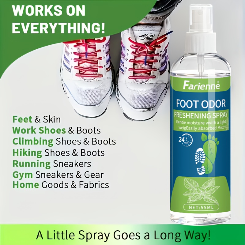 55ml Foot Shoes Deodorizer Spr - Scent Eliminator Spray のレビューと価格