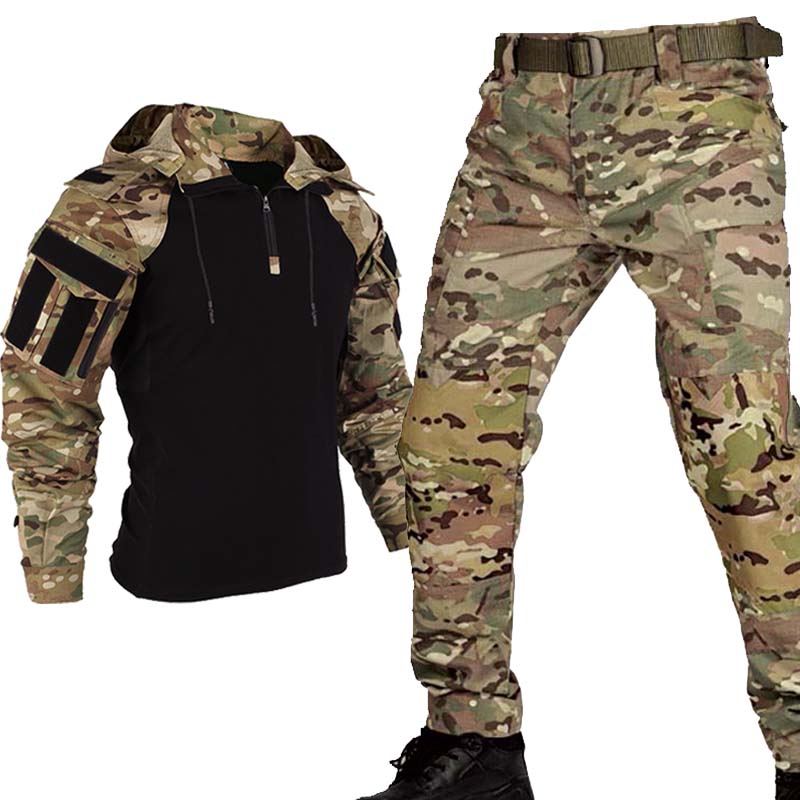 Men's Black Multicam Tactical  - Outdoor Hunting Outfit のレビューと価格