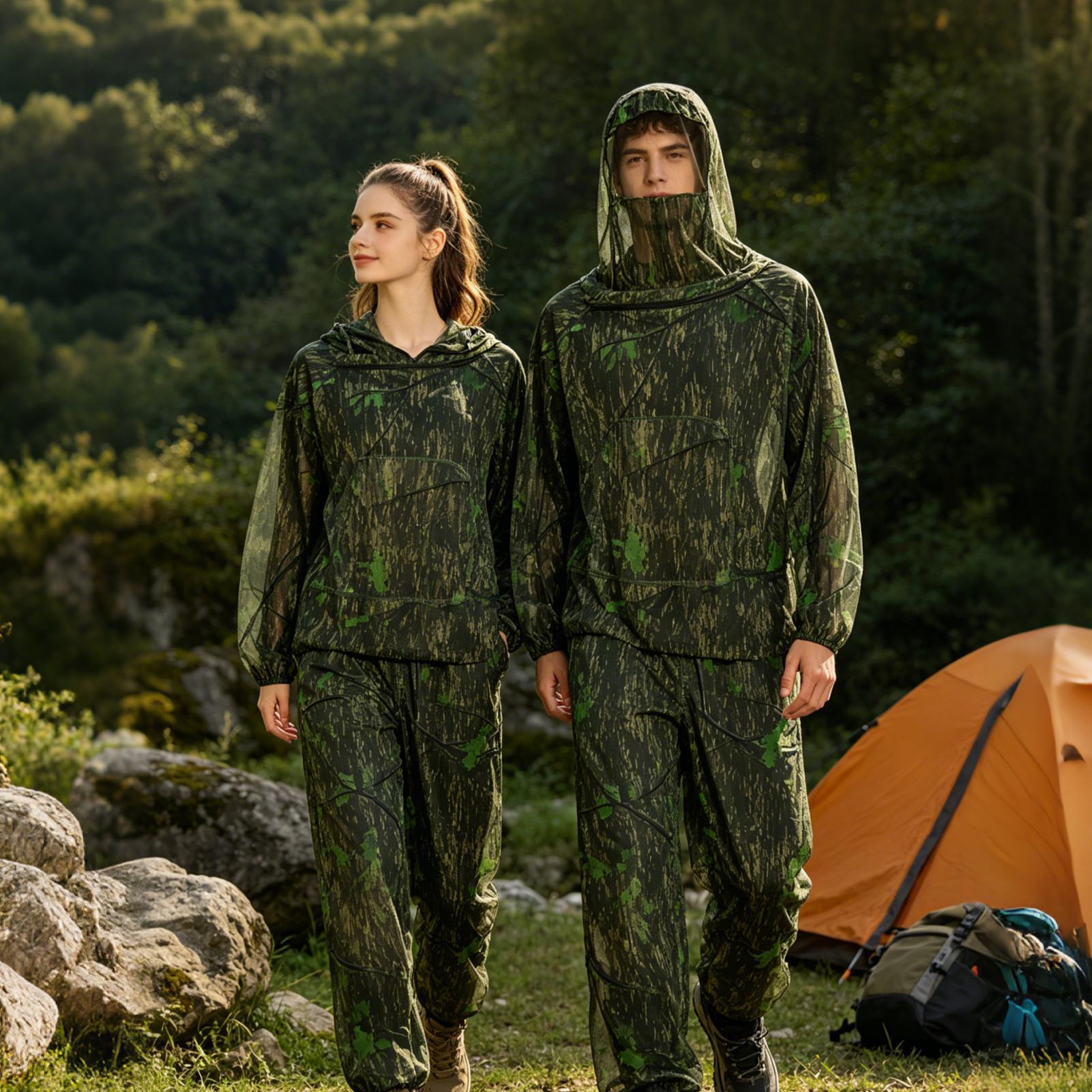 Men Hunting Suit Fly Proof Mes - Outdoor Hunting Outfit のレビューと価格