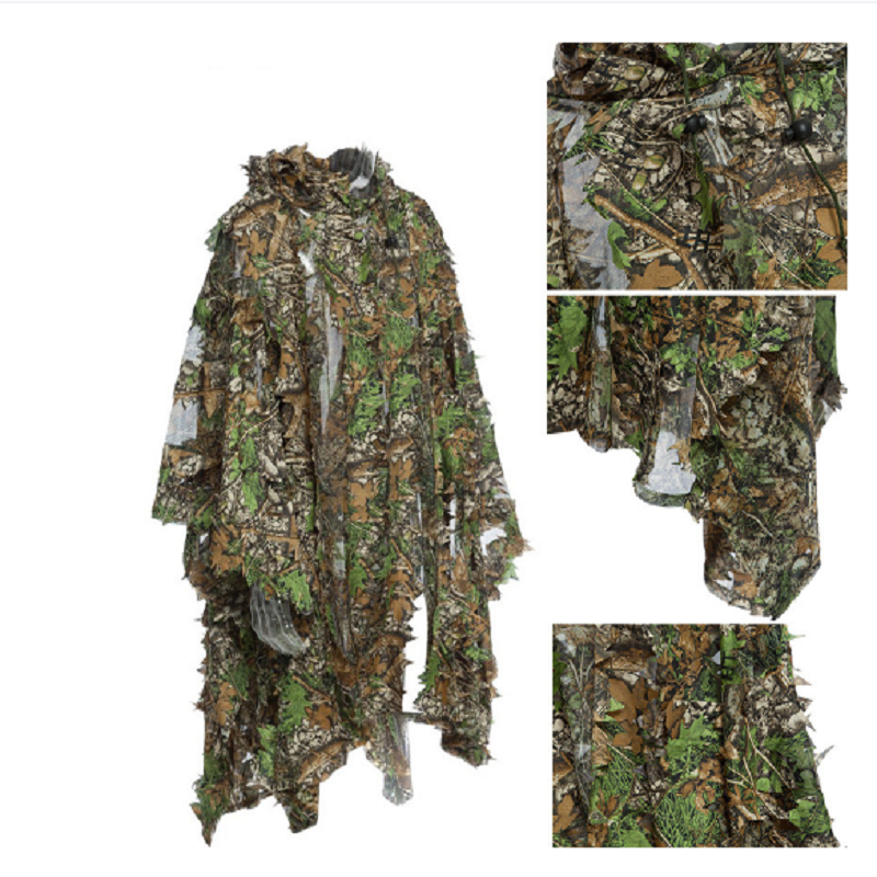 Men Women Kids 3D Leaf Ghillie - Outdoor Hunting Outfit のレビューと価格