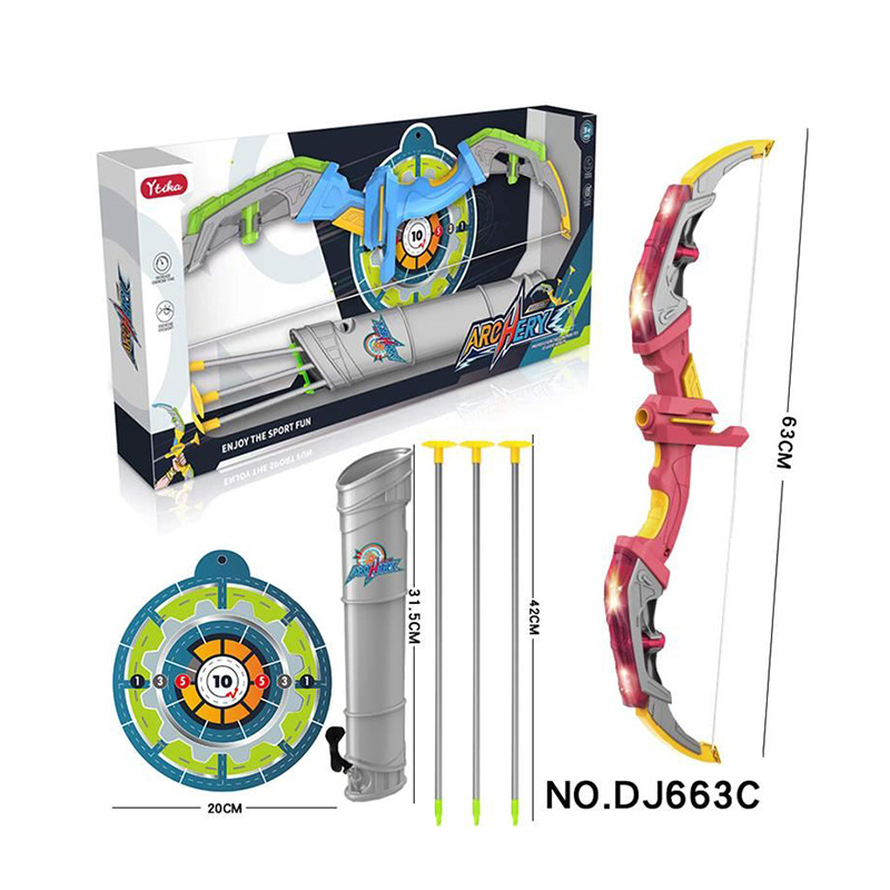 Bow and Arrows W/ Light-up LED - Hunting Outdoor Boys のレビューと価格