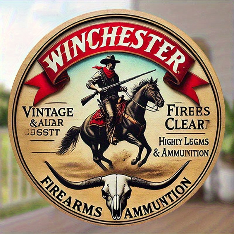 Winchester vintage round metal - Outdoor Hunting House のレビューと価格
