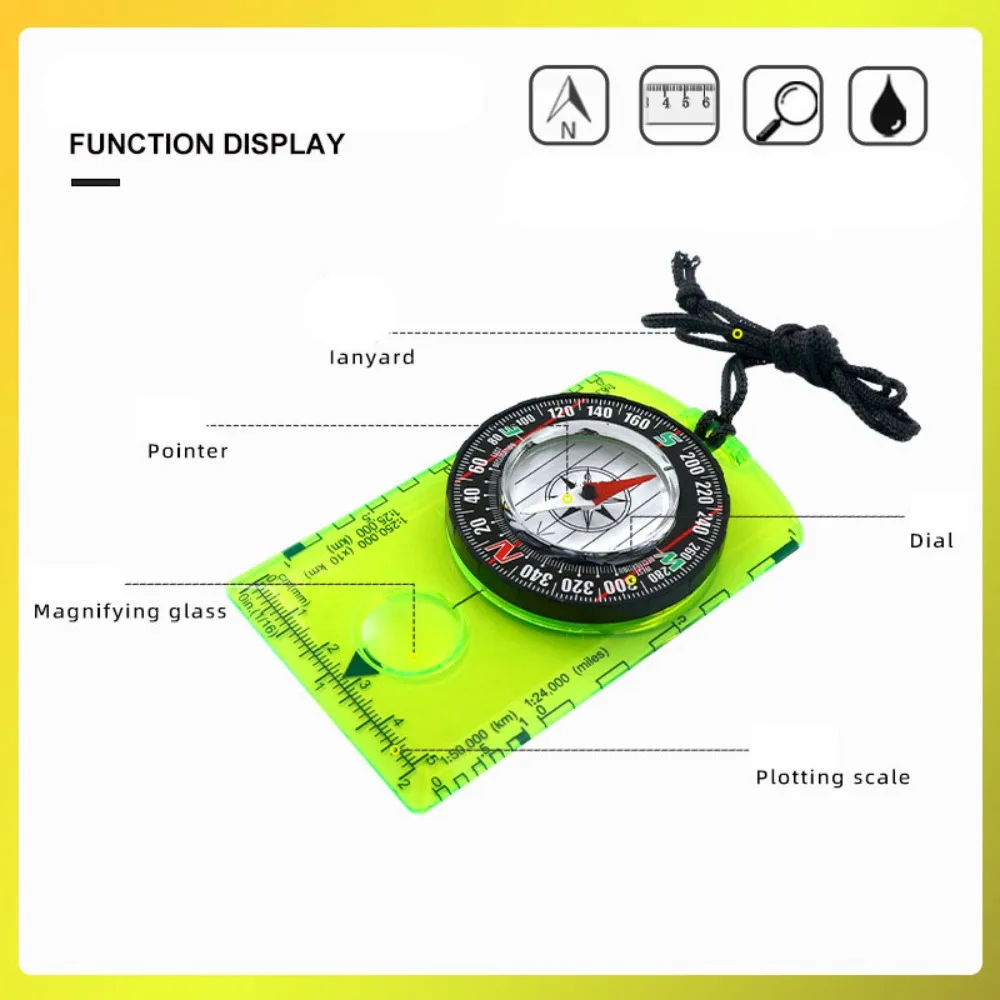 Waterproof Orienteering Compas - Outdoor Hunting Guide のレビューと価格