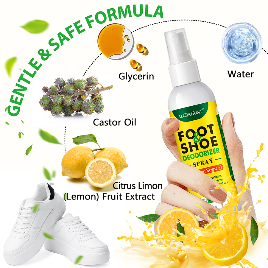 100ml Foot Shoes Deodorizer Sp - Scent Eliminator Spray のレビューと価格
