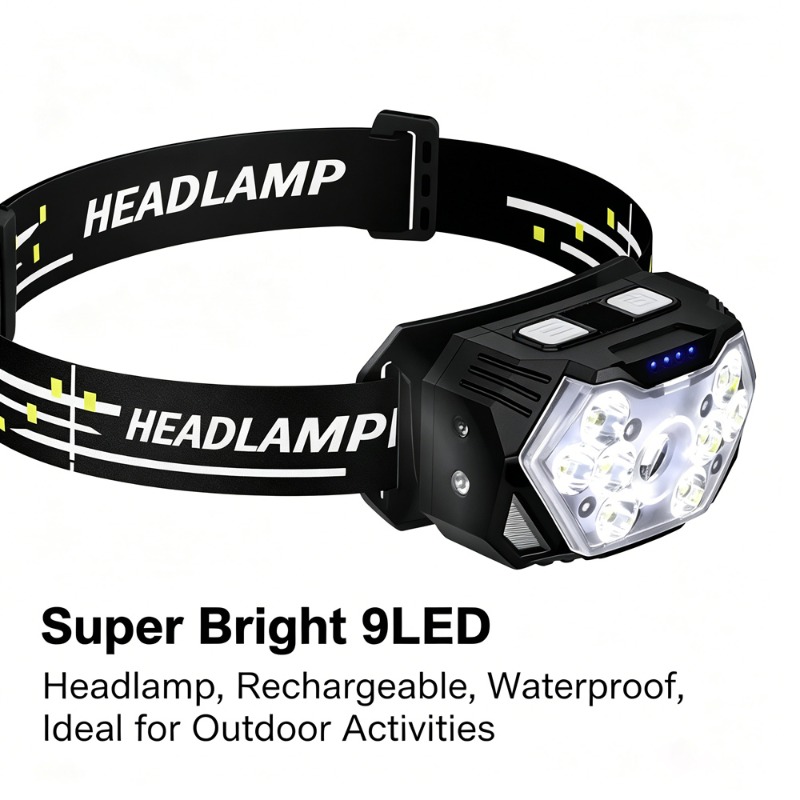 High Bright LED Headlamp Type- - Hunting Outdoor Jobs のレビューと価格
