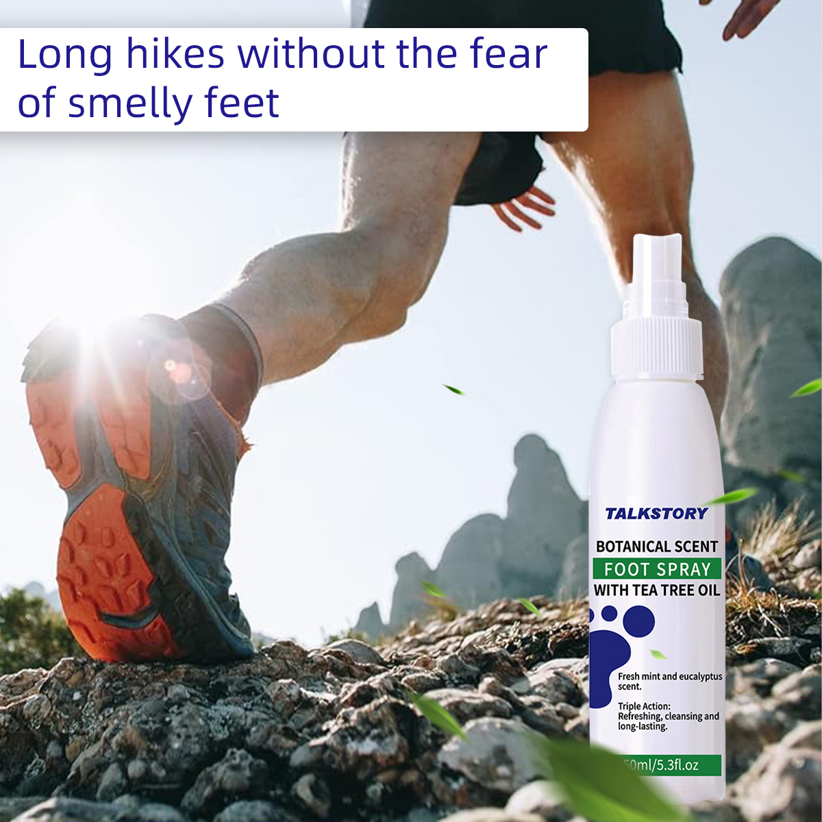 TALKSTORY Foot Deodorant Spray - Scent Eliminator Spray のレビューと価格