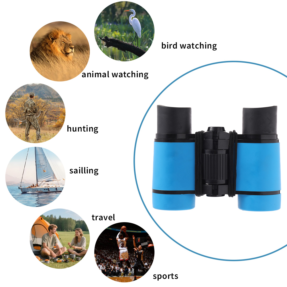 Kids Binoculars Set for Age 6- - Hunting Outdoor Boys のレビューと価格
