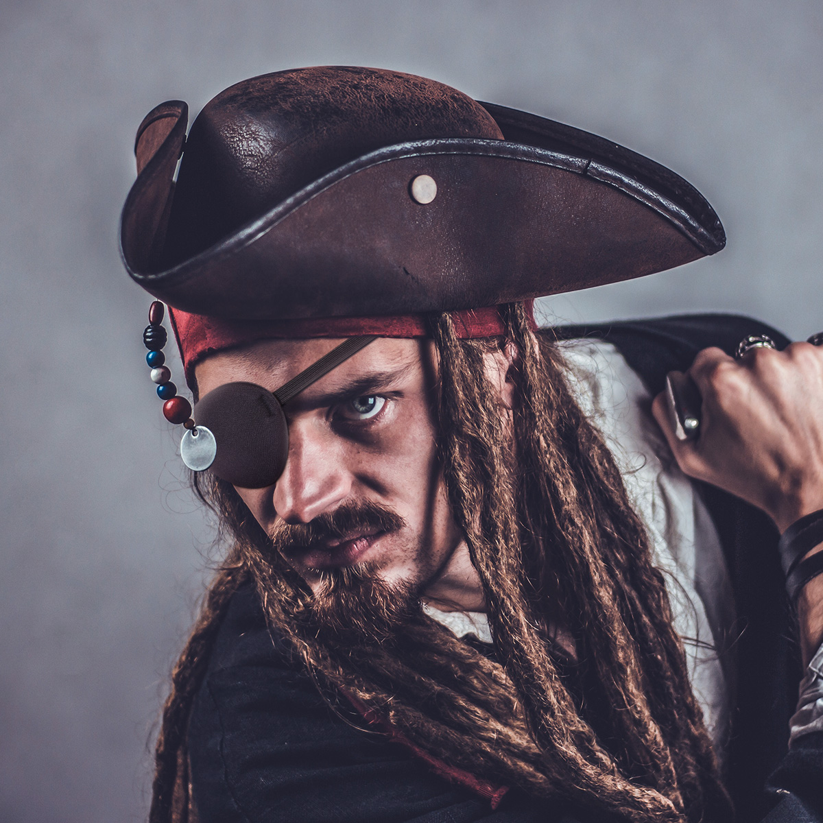 1PC Lazy Pirate Eye Patch Comf - Hunting Blind Fabric のレビューと価格