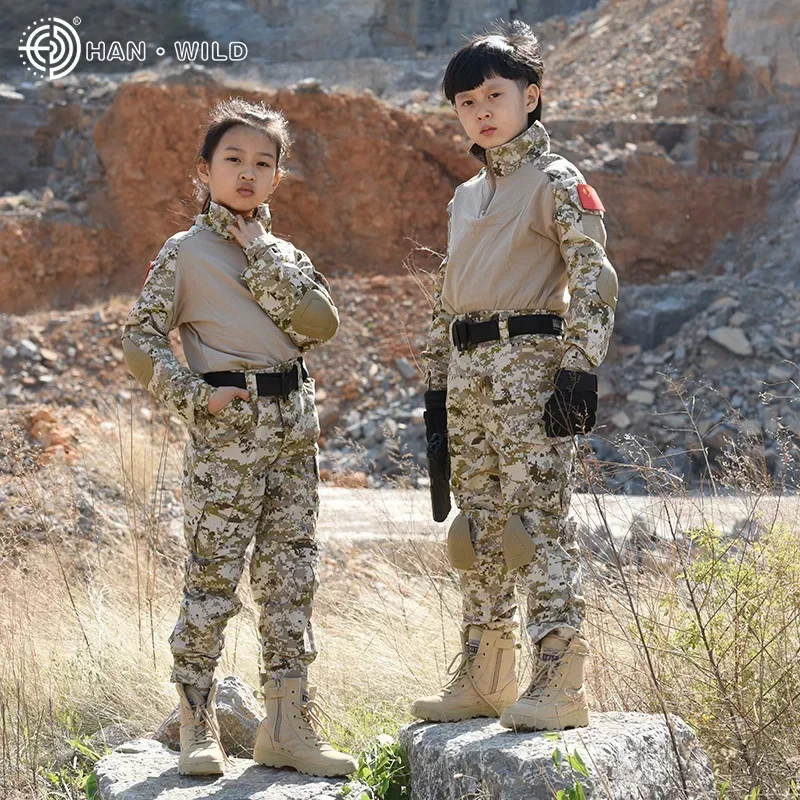 Kids Tactical Uniform Hunting  - Hunting Outdoor Boys のレビューと価格
