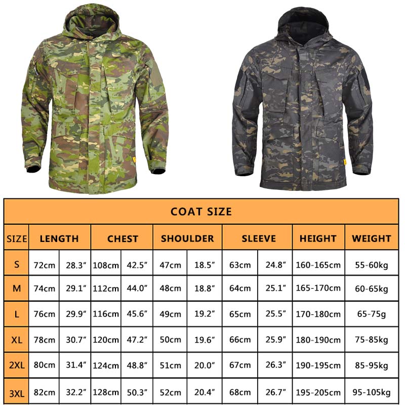 Men Outdoor Tactic Jacket+G3 P - Outdoor Hunting Outfit のレビューと価格