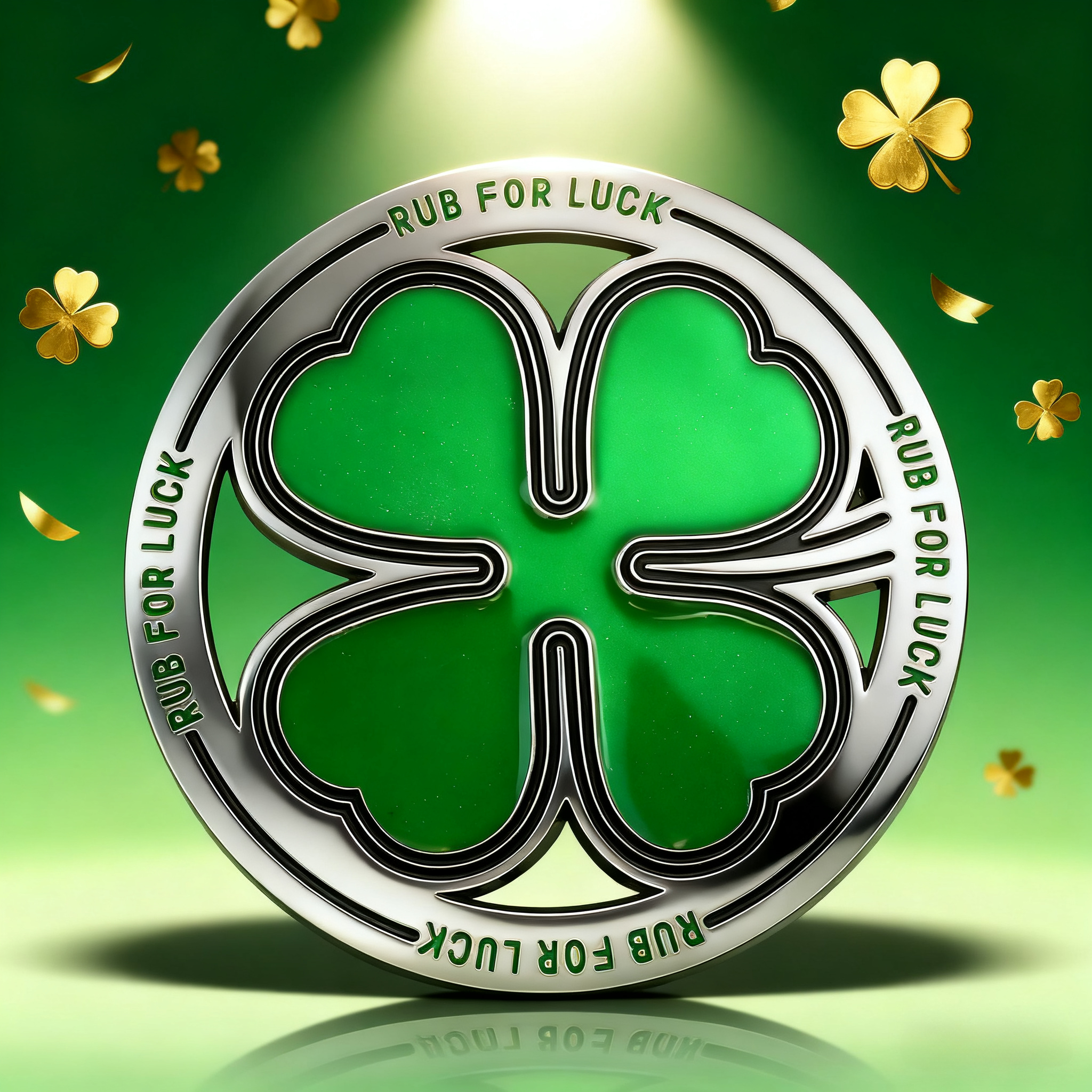 Four Leaf Clover Belt Buckle R - Outdoor Hunting Outfit のレビューと価格