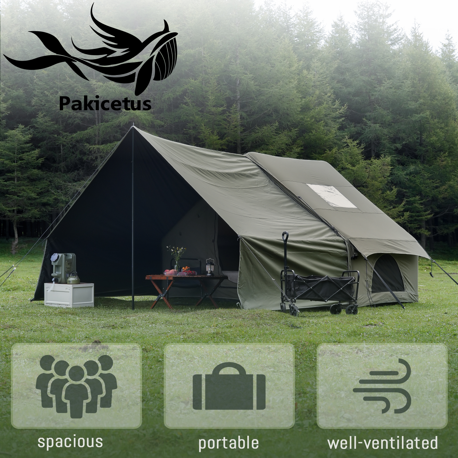 PAKICETUS Upgraded Inflatable  - Outdoor Hunting House のレビューと価格