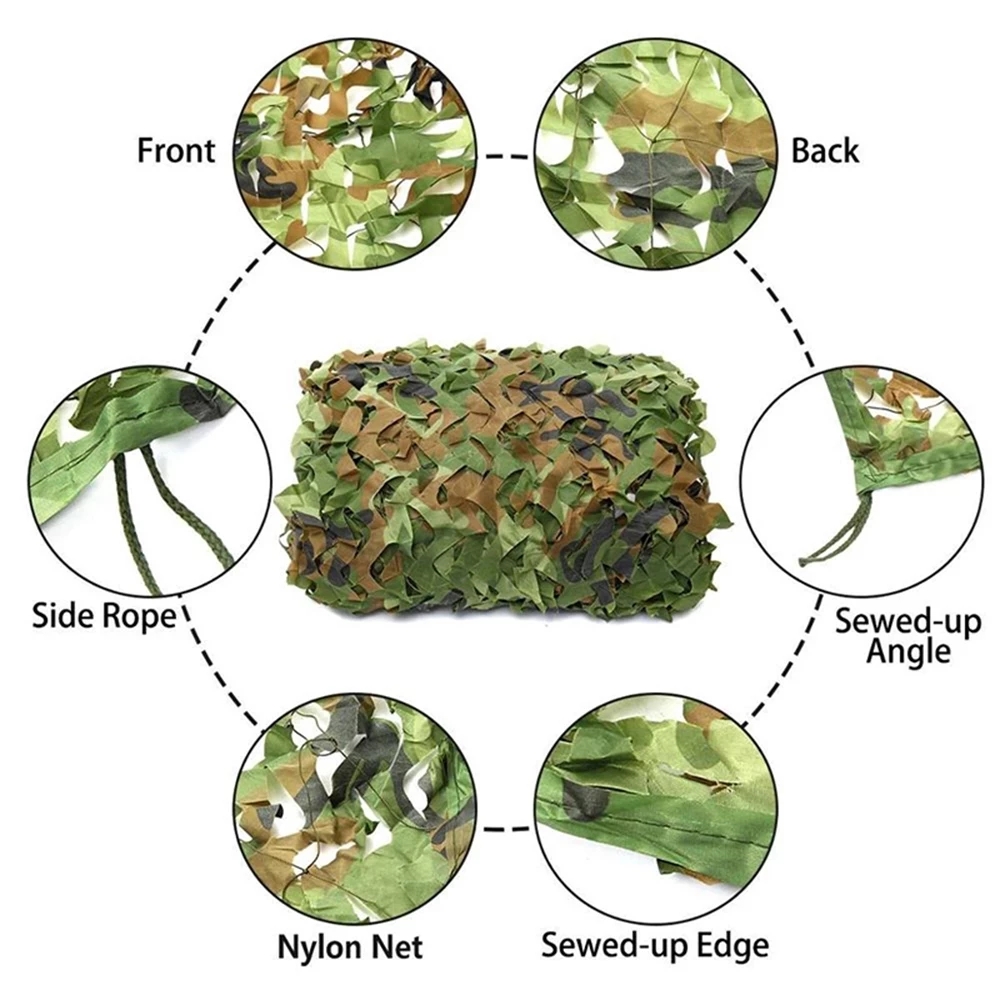 Camouflage hunting net double  - Hunting Blind Fabric のレビューと価格