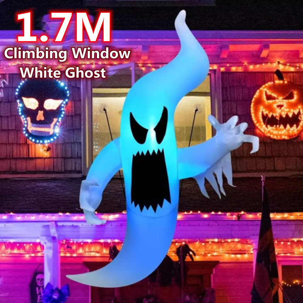 1.7M Halloween Inflatable Wind - Outdoor Hunting House のレビューと価格