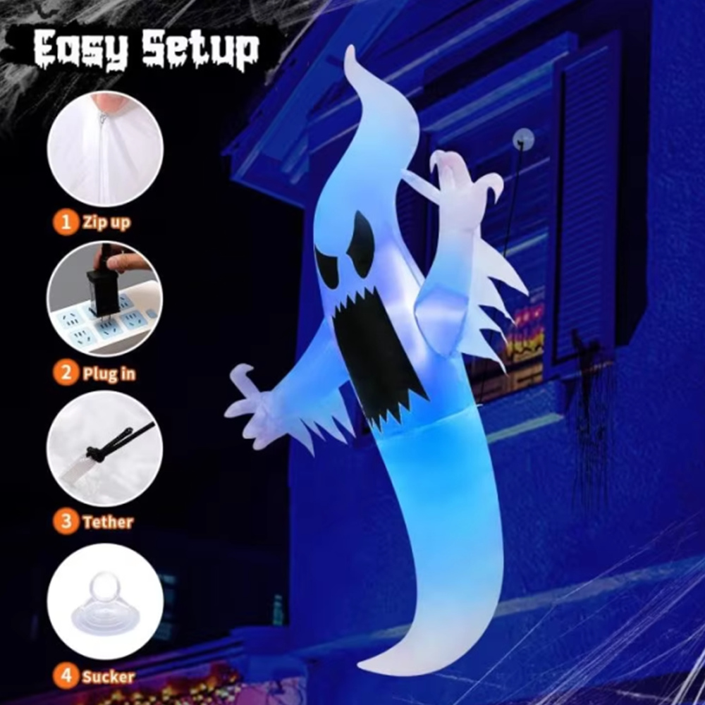 1.7M Halloween Inflatable Wind - Outdoor Hunting House のレビューと価格